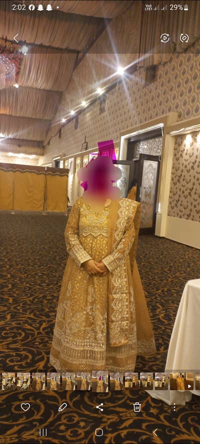 Fancy bridal maxi maryam n maria