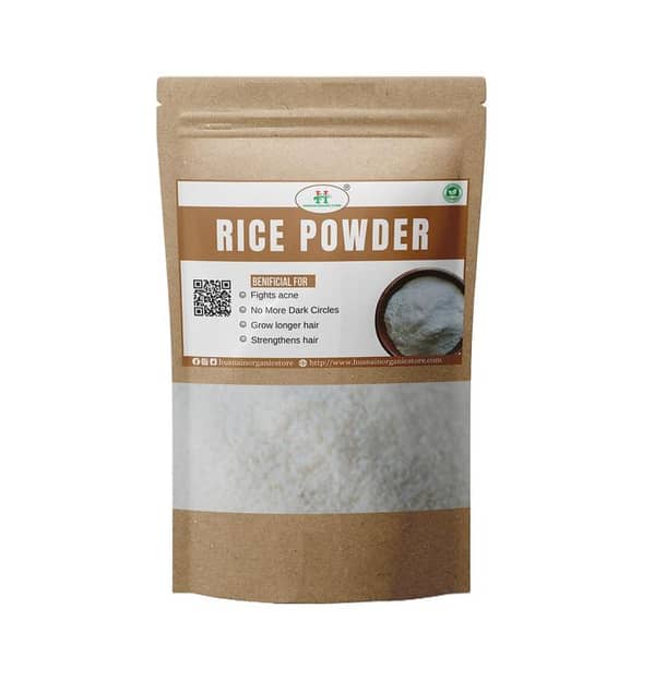 Husnain Organic Store | 500g Rice Flour for Skin Care