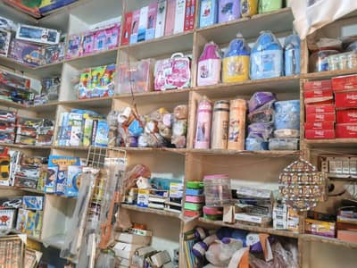 rented toys and stationery shop for sell with all toys stationery ite