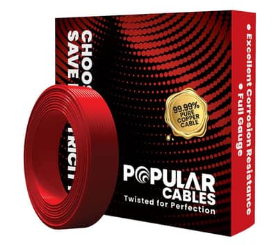 All kind of popular Cable wires available for whole sale rate