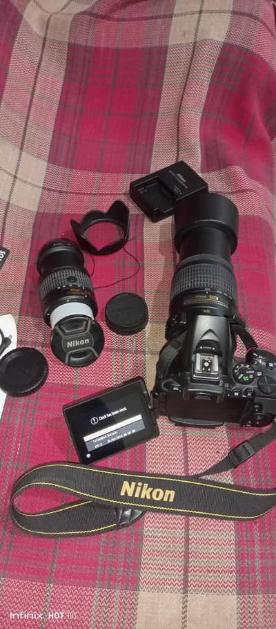 Family Used DSLR Nikon D5500 wifi Camera