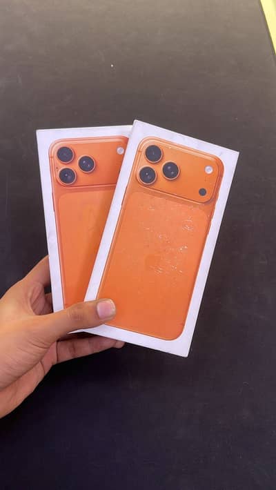 iPhone 17 Pro Max 256Gb Orange (Phy + Esim) Box Pack