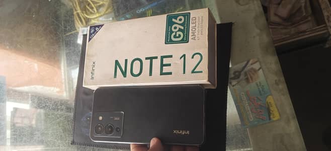 Infinix note 12 8+8+128gb Sath box ha chgar nhi ha