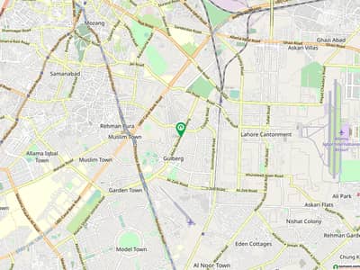 Commercial plot with Big Front on Main Boulevard Gulberg Lahore