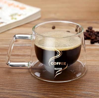 Dubble Bottom Glass cup