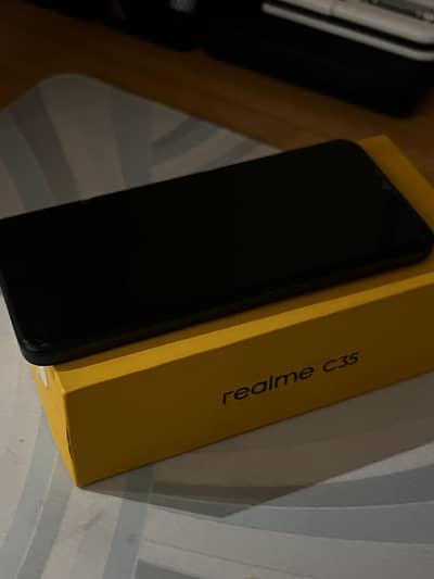 Realme c35 with box