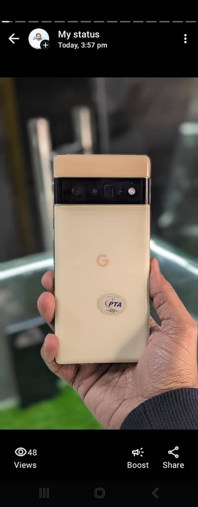 Googel pixel 6pro PTA