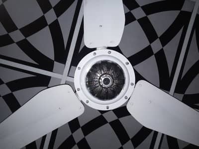 Antique model Ceiling Fan (چھت کا پنکھا) Copper wired Almost new