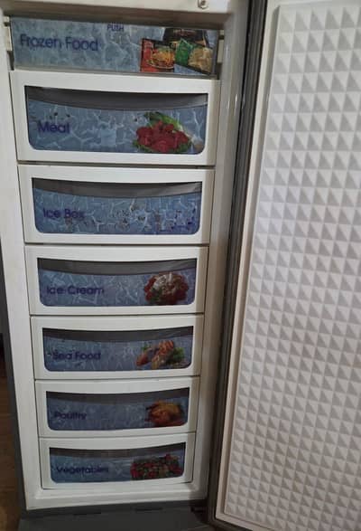 Dawlance Vertical Freezer VF-1035WB | Multiple Drawers