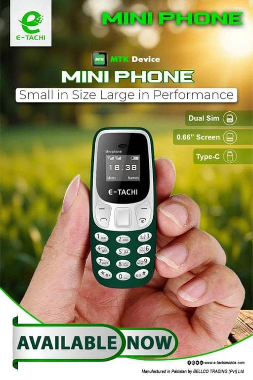 E-TACHI Mini Phone
