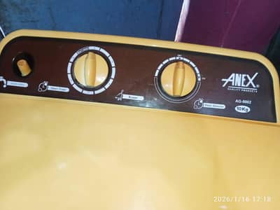 Anex washing machine model number  AG-9200