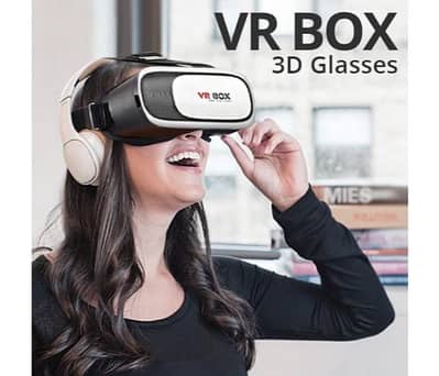 VR Box 2,0- Virtual reality 3D Glasses With game Bluetoot Gamepad/