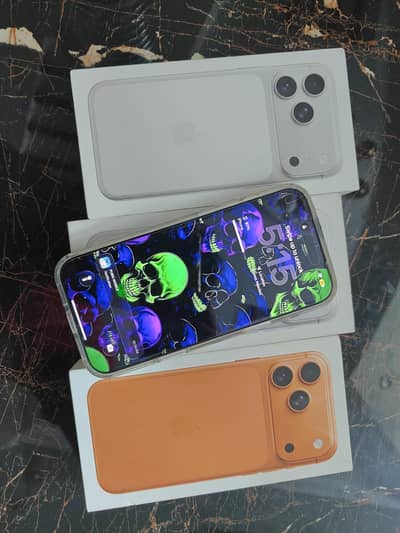 17 pro max (negotiable) (Box Pack)