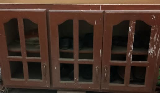 wooden kitchen cabinet for sale ok condition final price