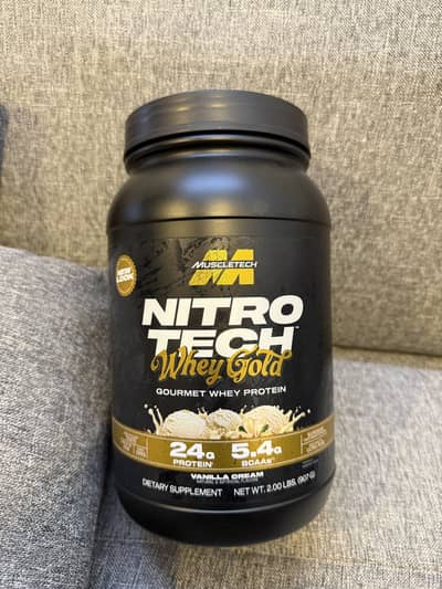 MuscleTech Nitro Tech Whey Gold Protein | Vanilla Flavour