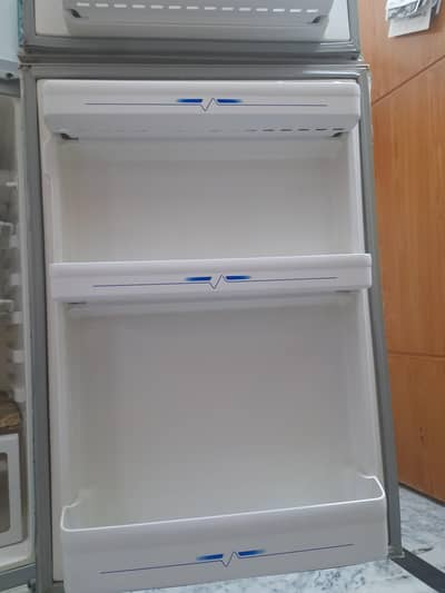 haier refrigerator silver color