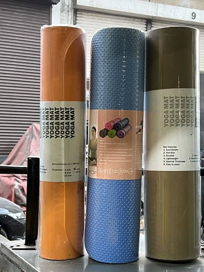 Imported yoga matts available