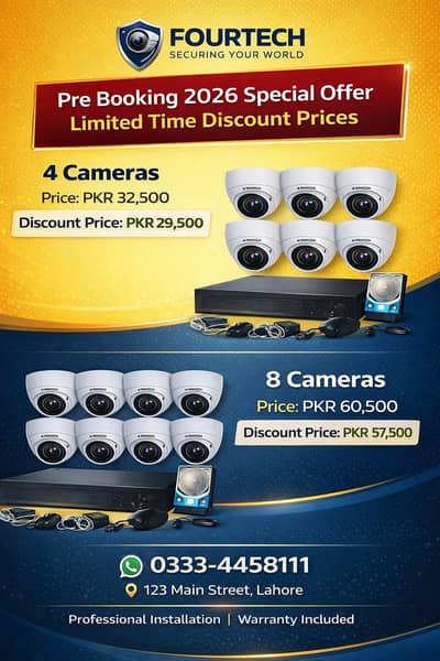 Hikvision CCTV Camera – High-Definition Security & Reliable Surveillan