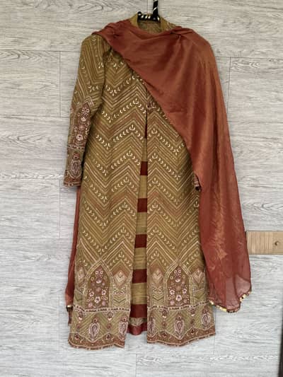 Dubatta Trouser Gown Inner shirt