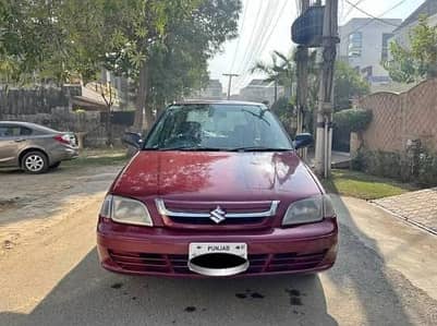 Home Used Cultus 2007 Model Red Color