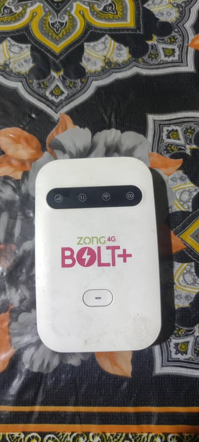 ZONG BOLT+4G  UNLOKE DEVICE