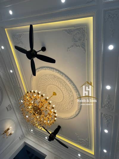 Fancy Ceiling\luxury ceiling\pop ceiling\gypsum ceiling\office ceilin