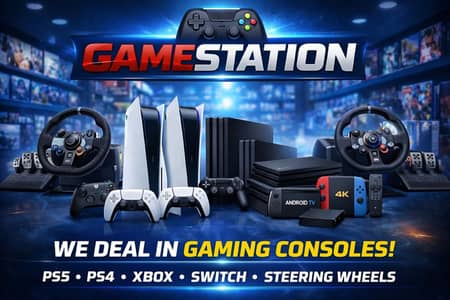 Playstation 5 Slim/Fat/Pro,Ps4 - Xbox Series S, Nintendo & Logitech