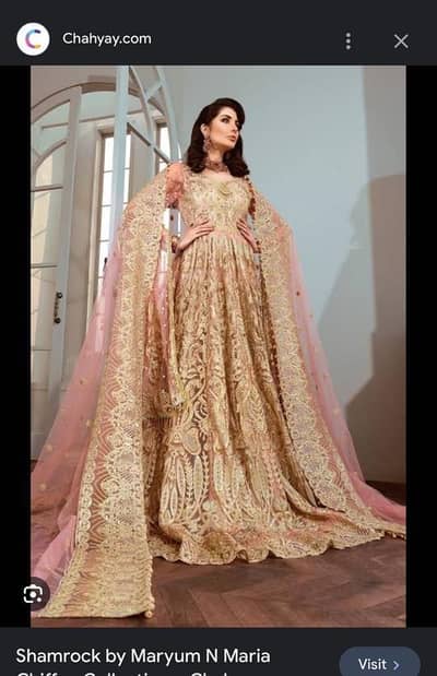 Maryam and Maria casual/bridal maxi