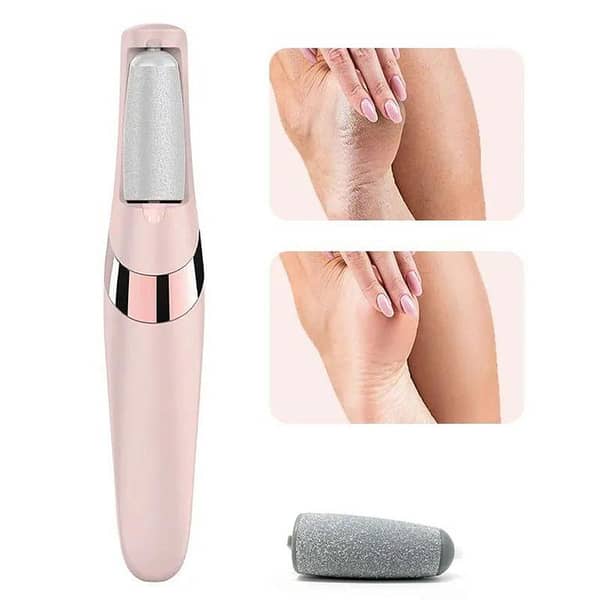 Electric Foot File Callus Remover for Heels – USB Rechargeable Professional Pedicure Tool for Dead, Dry & Hard Skin Grinding Foot Care Device