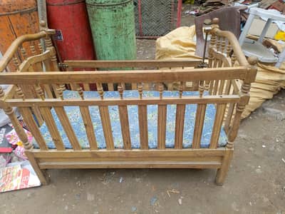 Solid Wood Baby Cot