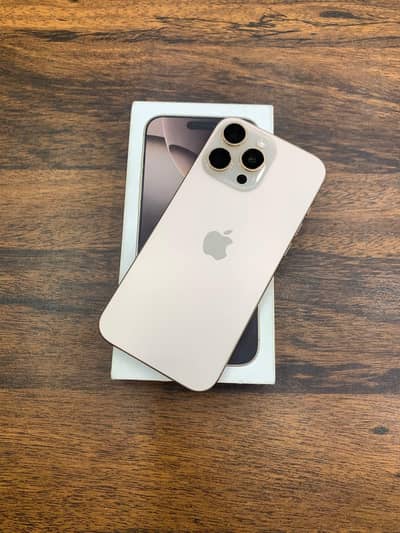 Iphone 16 Pro Max 256gb Desert Titanium HK Physical Dual