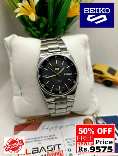 Seiko 5 Citizen Orient Automatic Pre-Owned watch Japan 03161737353
