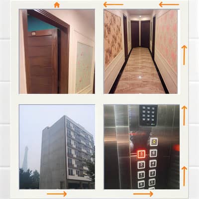 furnished apartments available on per day in bahria Town Lahore