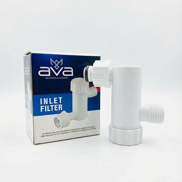 Toilet Water Filter – Universal Inlet Water Filter for Commode | Sediment & Rust Protection | Fits All Fill Valves | Easy Install Flush Filter, Commode Filter, Flush Filter,