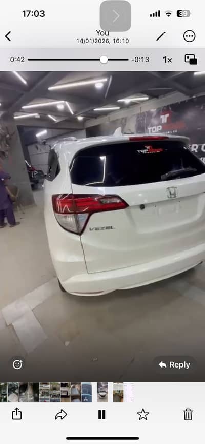 Honda Vezel  one previous owner Model 2014