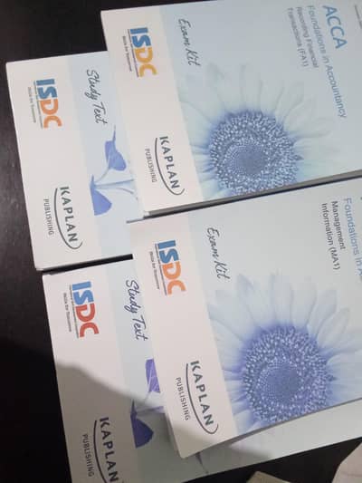 ACCA fa1 and ma1 book set of four