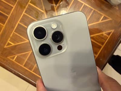 15 Pro - 256GB - PTA Approved - Factory Unlocked - Complete Box