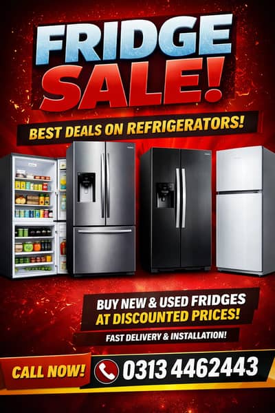 Fridges & Freezers sale purchase / Deep Freezers