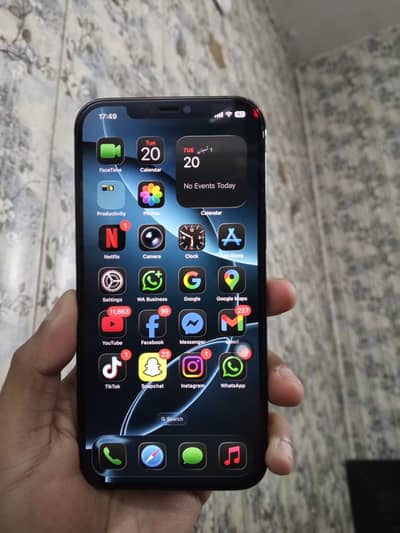 Iphone 12 pro max 128 PTA APPROVED LLA MODEL