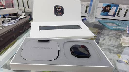 Apple watch ultra 2 49mm black ti dark green