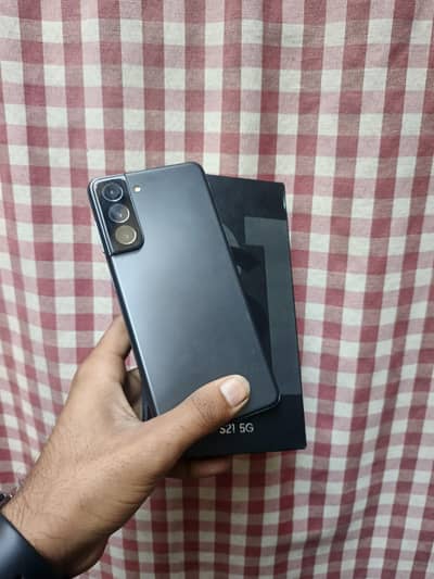 Samsung S21 5G With box official Approved