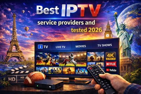 Best IPTV Services 2026 | Tested & Reliable IPTV Providers with 4K