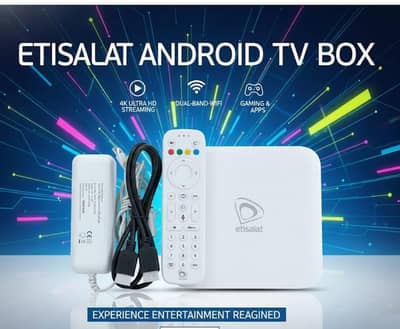 Etisalat android TV box 9 version