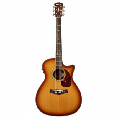 Kapok 40" Cutaway Acoustic-Electric Guitar – Ready to Play