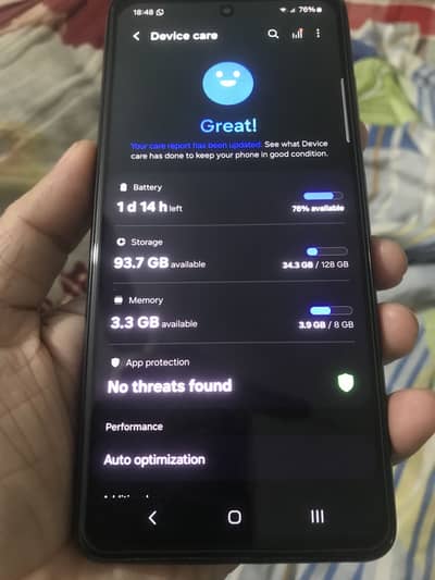 A52s 5G 16/128gb dual sim approved