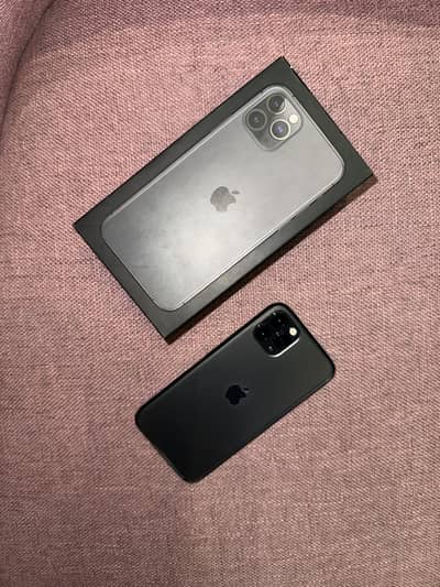Iphone 11 Pro 64Gb Complete box PTA Approved