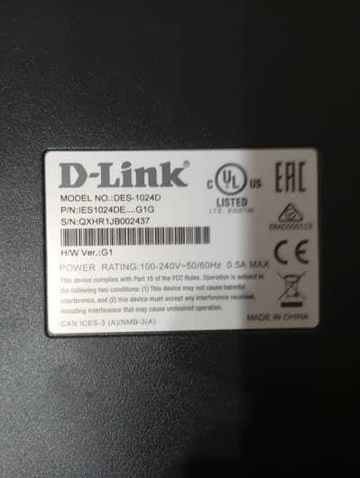 D link Switch