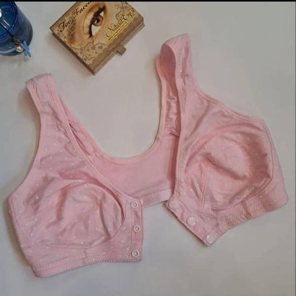 3 Button Front Open Maternity Nursing Bra for Women – Comfortable & Convenient .