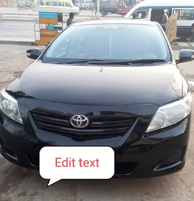 Toyota Corolla XLI 2009