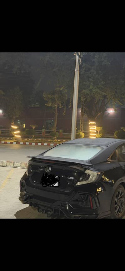 Civic x crystal styal back light